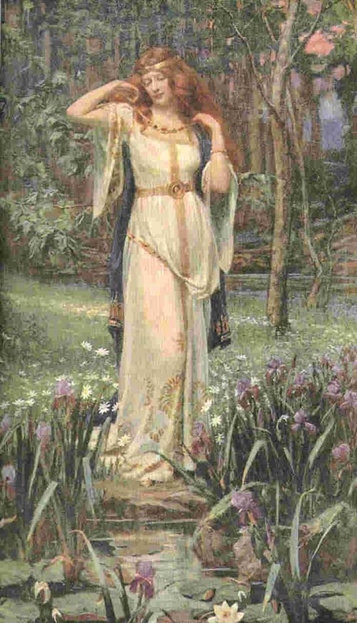 Freya Deusa do Amor na Mitologia Nórdica