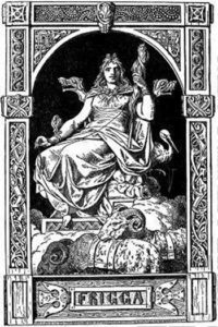 Deusa Frigga na Mitologia Nórdica